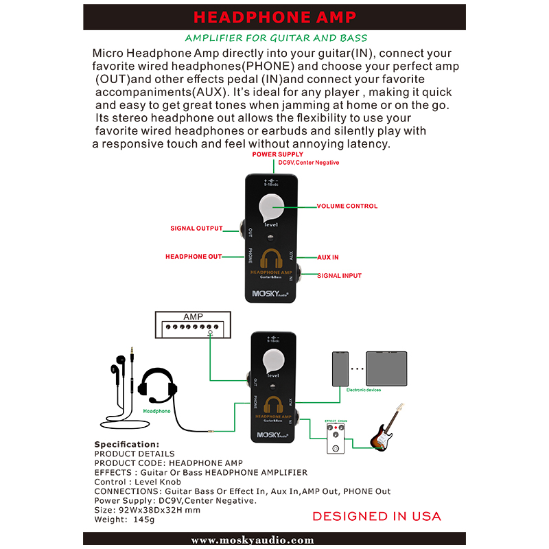 HEADPHONE AMP